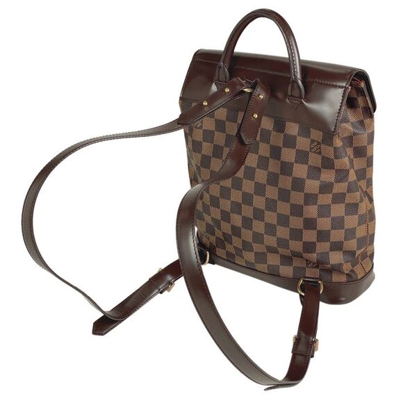 Louis Vuitton Soho Backpack Daypack Rucksack Damier Brown - Picture 2 of 6